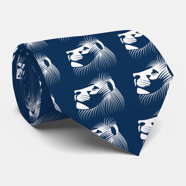 Lion Neck Tie (Rolled)