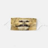 Lion Nose & Mouth - Animals Art Adult Cloth Face Mask (Front, Folded)