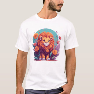 Lion Nursery Art T-Shirt