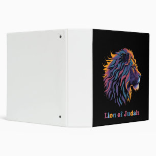 Lion of Judah 3 Ring Binder