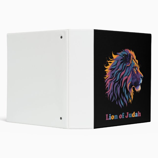 Lion of Judah 3 Ring Binder (Background)