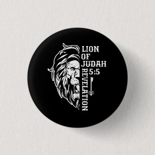 Lion of Judah 5 5 Christian Graphic Design Christi Button