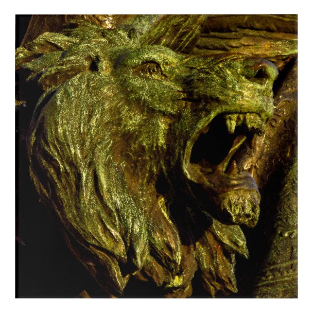 LION OF JUDAH Acrylic Art (Front)