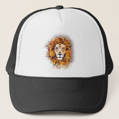 Lion of Judah _ African Art _ Reggae Roots Shirt Trucker Hat