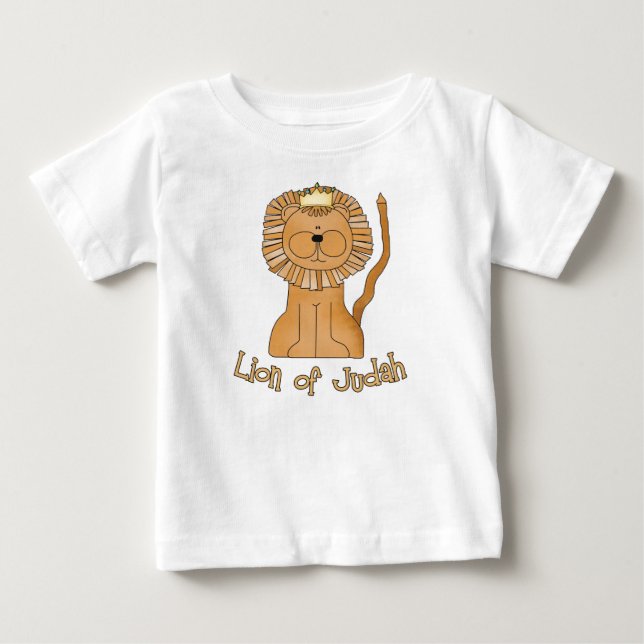 Lion of Judah Baby T-Shirt (Front)