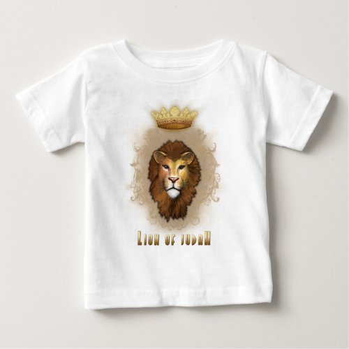 Lion of Judah Baby T_Shirt