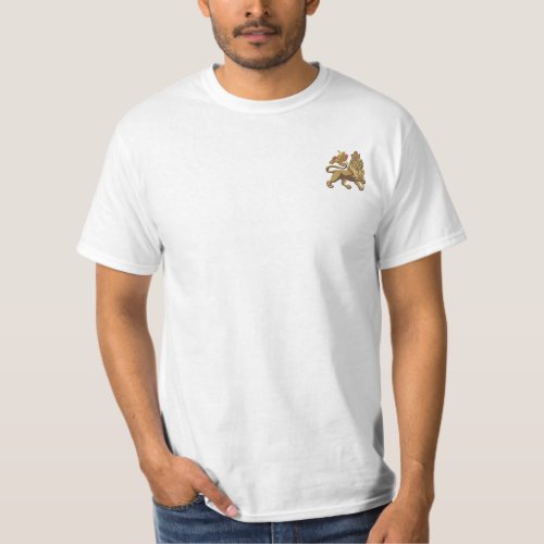 Lion Of Judah Basic White T_Shirt