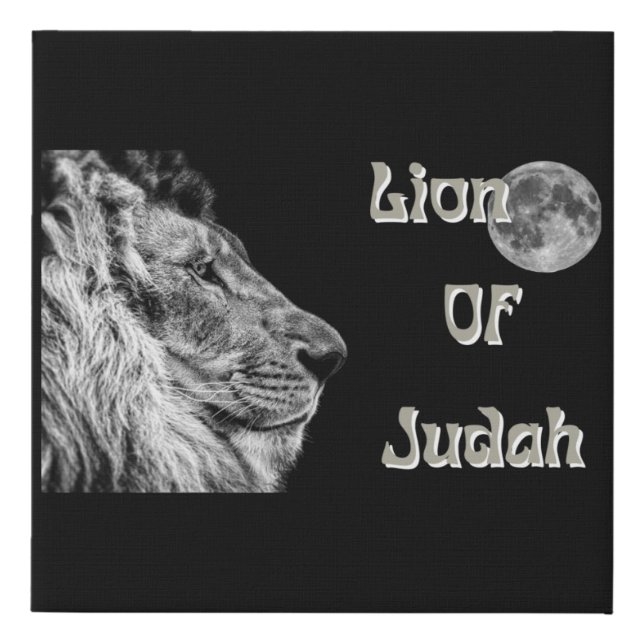 Lion Of Judah Canvas Art (Front)