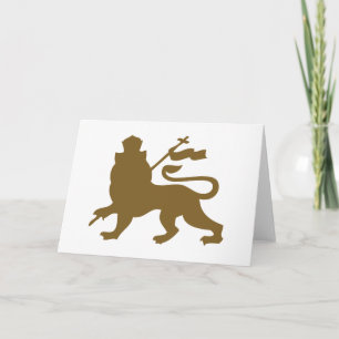 Lion of Judah Card