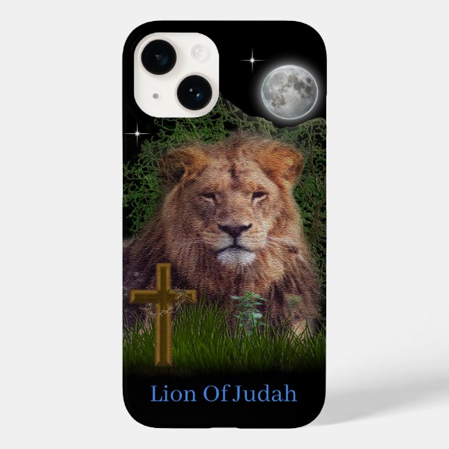 Lion of Judah Case-Mate iPhone Case (Back)
