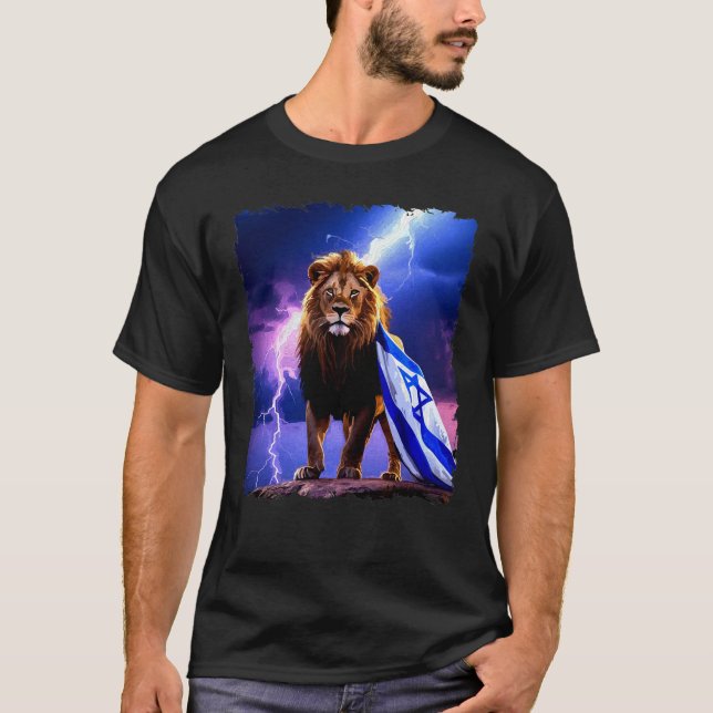 Lion Of Judah Christian Faith T-Shirt (Front)