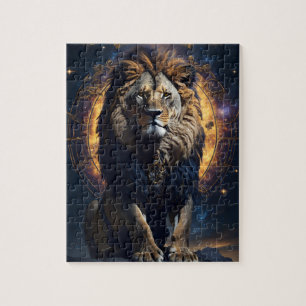 Lion of Judah Christian Jesus Christ Faith Jigsaw Puzzle