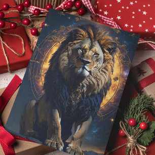 Lion of Judah Christian Jesus Christ Faith Postcard