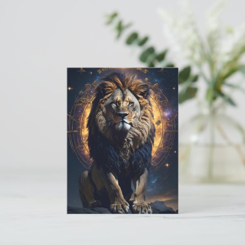 Lion of Judah Christian Jesus Christ Faith Postcard