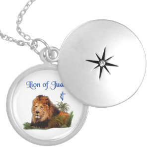 Lion of Judah christian Jewerly Locket Necklace