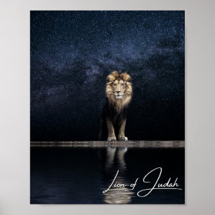 Lion Of Judah - Christian Poster
