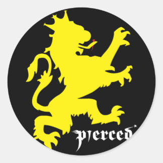 Lion of Judah Classic Round Sticker