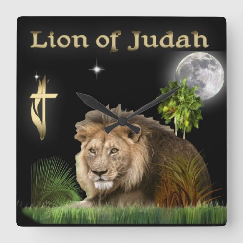 lion of Judah clock