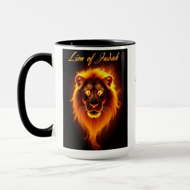 "Lion of Judah" Coffee Mug (Left)