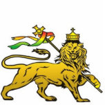 Lion of Judah Cutout<br><div class="desc">Iyasus Kristos Moa Anebessa,  The Conquering Lion of the Tribe of Judah</div>