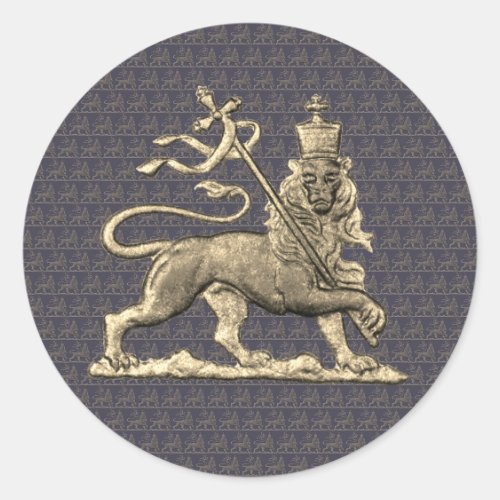Lion of Judah Decal Rasta Sticker Rastafari