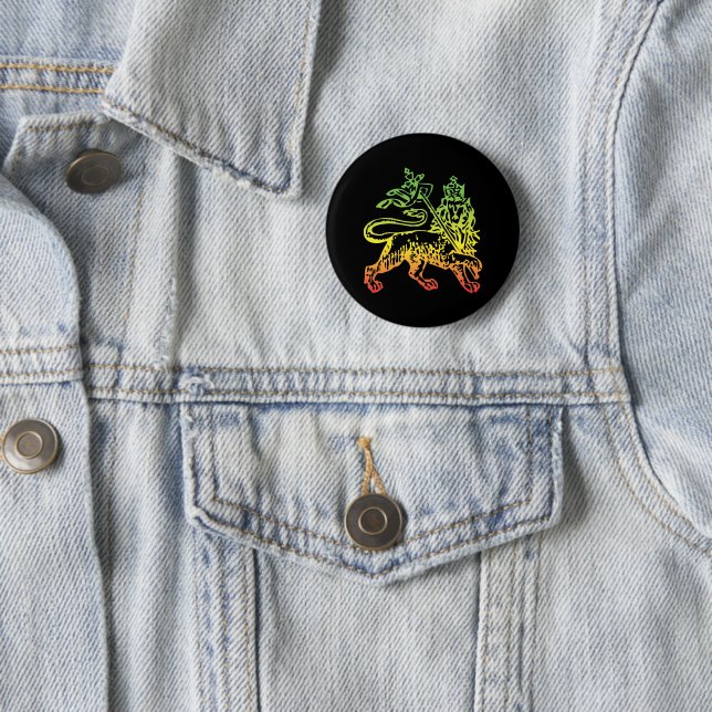 Lion of Judah Ethiopia Button (In Situ)
