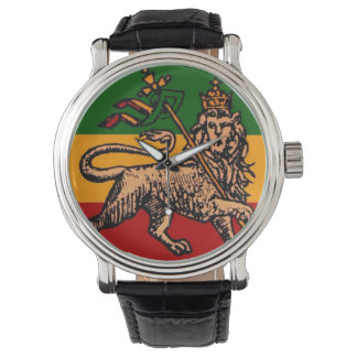 Lion of Judah Ethiopian Flag Watch