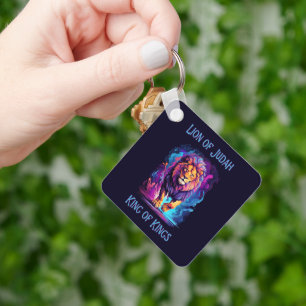 Lion of Judah Faith Jesus Christian Gift Keychain