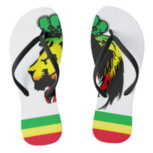 Lion of Judah Flip Flops