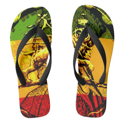 Lion of Judah Flip Flops