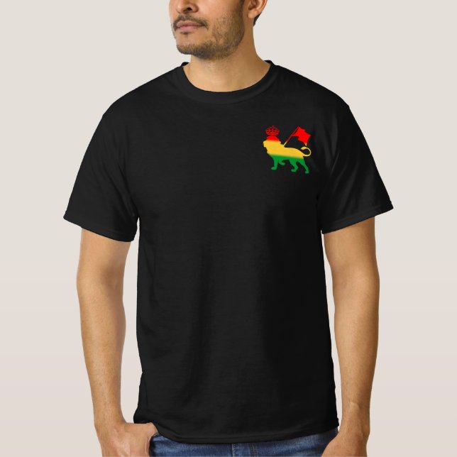 Lion of Judah - For rasta reggae fans T-Shirt (Front)