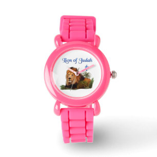 Lion of Judah Girls Christian watches