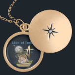 Lion of Judah Gold Plated Necklace<br><div class="desc">Lion of Judah</div>