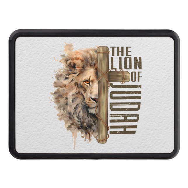 Lion of Judah Hitch Cover (Front)