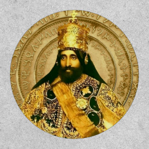 Lion of Judah Jah Army Haile Selassie Rasta Patch