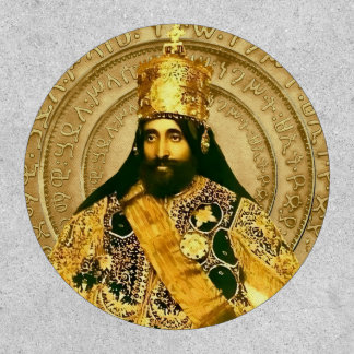 Lion of Judah Jah Army Haile Selassie Rasta Patch