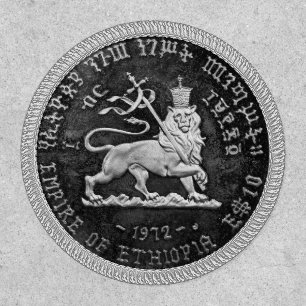 Lion of Judah Jah Army Haile Selassie Rasta Patch