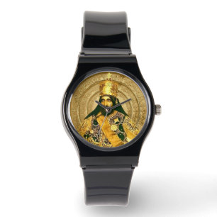 Lion of Judah Jah Army Haile Selassie Rasta Roots Watch