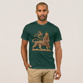 Lion of Judah - Jah Army - Haile Selassie - Shirt (Front Full)