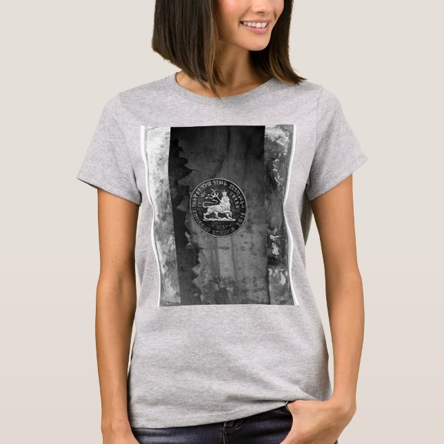 Lion of Judah - Jah Army - Haile Selassie - Shirt (Front)