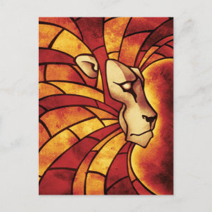 Lion of Judah - Jah Rastafari - Postcard