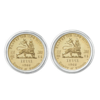 Lion of Judah - Jah Rastafari - Rasta Cufflinks