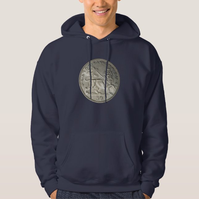 Lion of Judah - Jah Rastafari Rasta Queen Hoodie (Front)