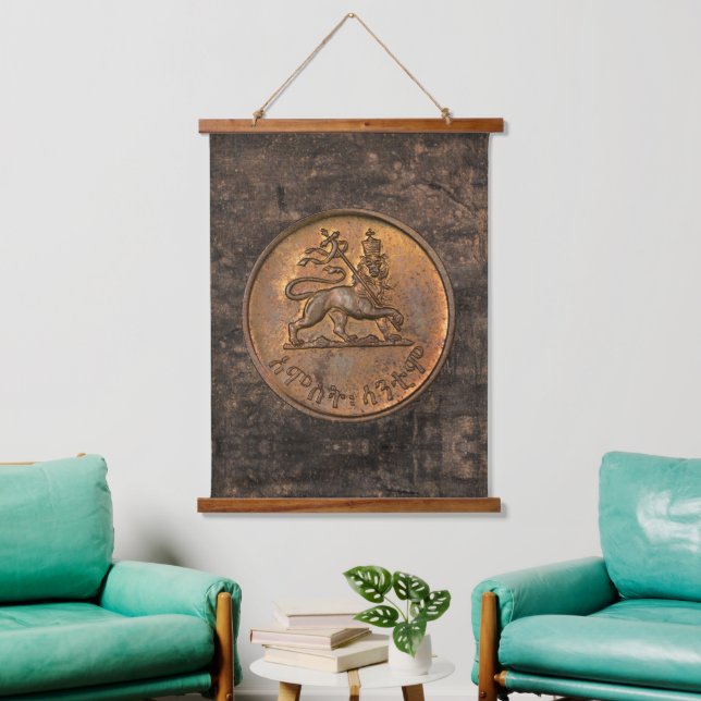 Lion of Judah Jah Rastafari Rasta Roots  Hanging Tapestry (Living Room)