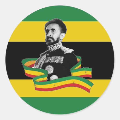 Lion of Judah Jah Rastafari Rasta Roots Sticker