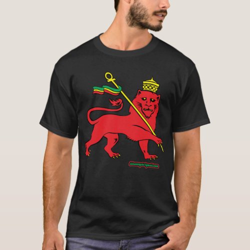 Lion of Judah Jah Sunny Arts Design Tshirt