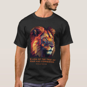Lion of Judah Jesus Revelation Bible Verse Christi T-Shirt