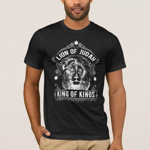 Lion of Judah King of Kings Dark T_shirt