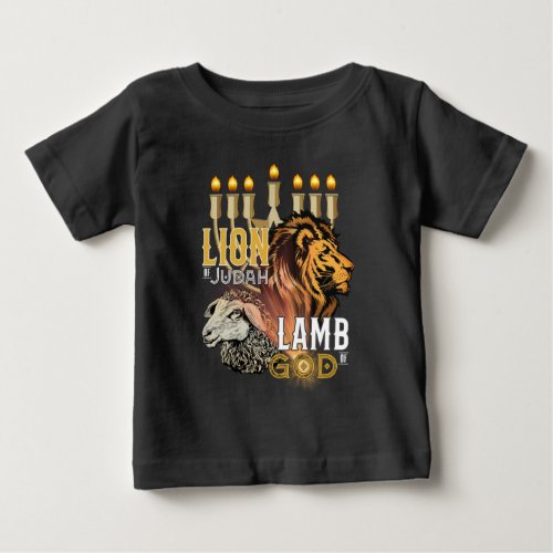 Lion Of Judah Lamb Of God Baby T_Shirt