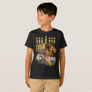 Lion Of Judah Lamb Of God Boy's T-Shirt